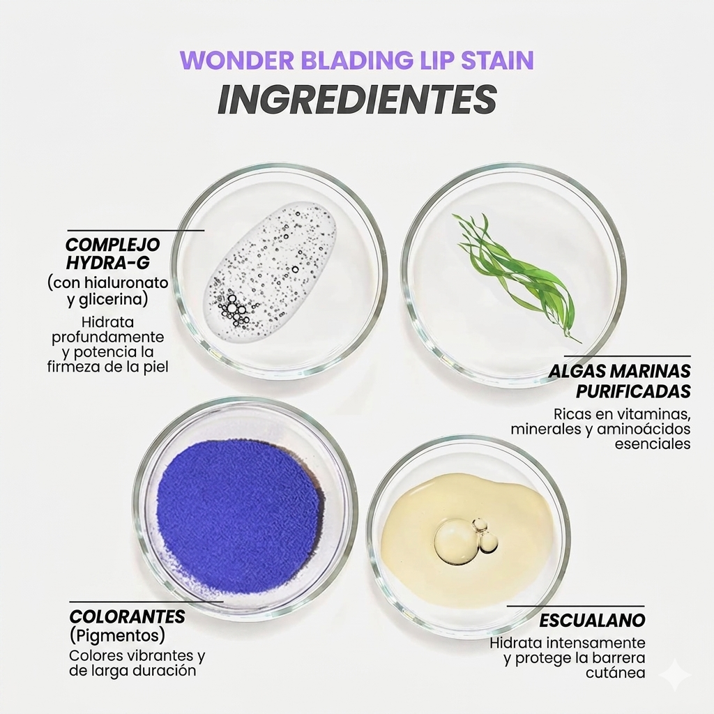 Tinta para Labios Peel-Off de Larga Duración – Color Natural que No Se Transfiere