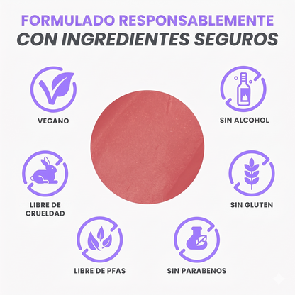 Tinta para Labios Peel-Off de Larga Duración – Color Natural que No Se Transfiere
